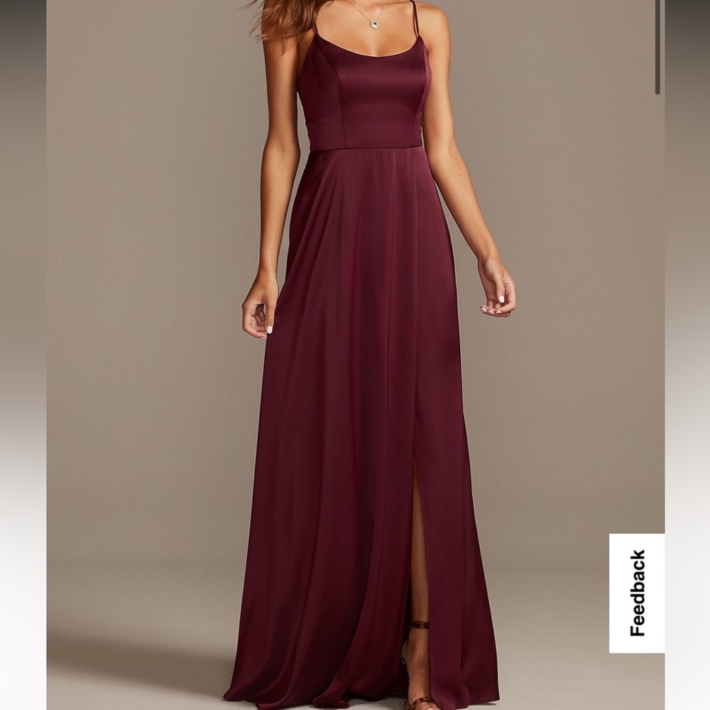 Satin Bridesmaids Dress